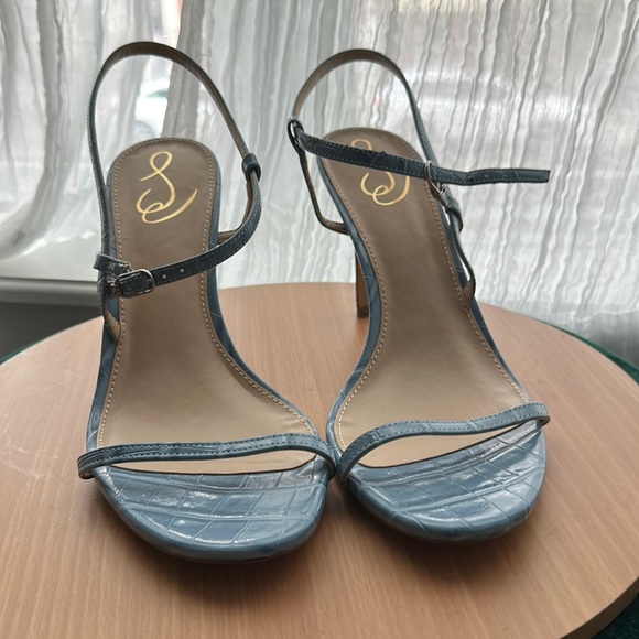 Sam Edelman Baby Blue Heels - Picture 1 of 3
